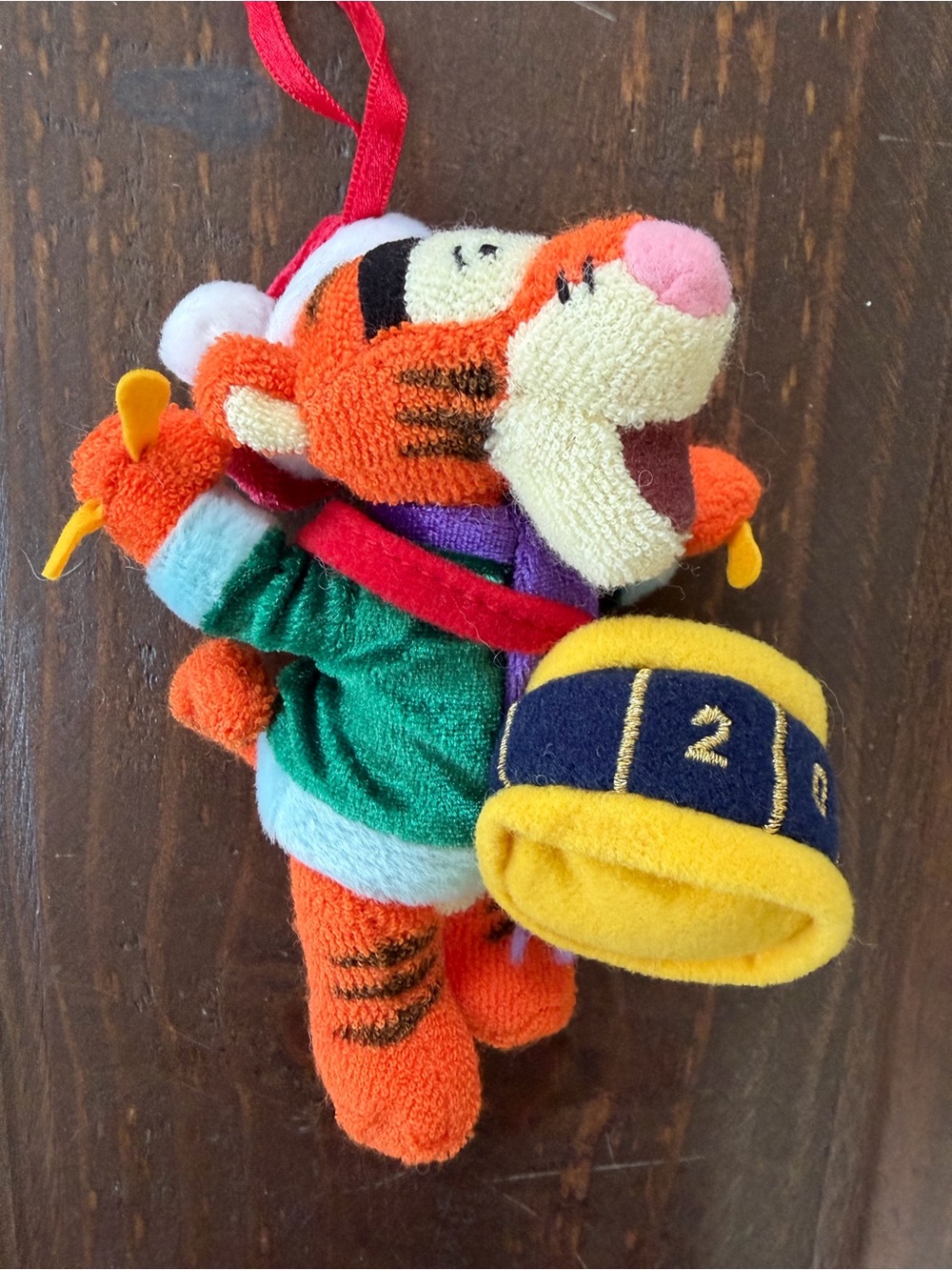 Disney 2001 Tigger Drummer Boy Christmas Ornament